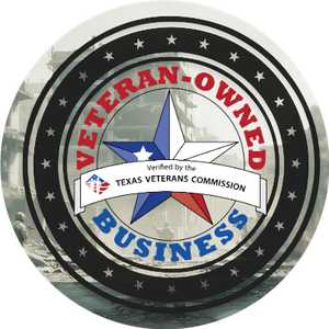 Veteran-Owned Business, verified by the Texas Veterans Commission